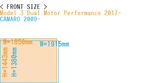 #Model 3 Dual Motor Performance 2017- + CAMARO 2009-